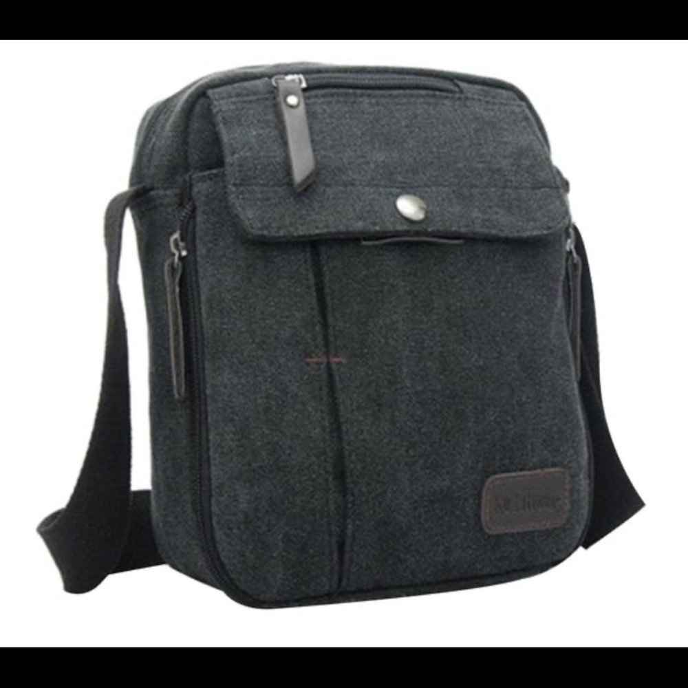 Multifunctional Canvas Traveling Bag blk
